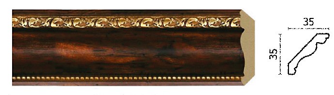 Карниз Decor Dizayn арт. 155S-1084