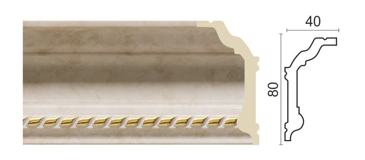 Decor Dizayn 502-23/Карниз