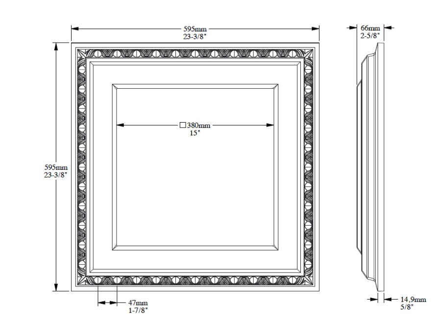 Кессон Orac Decor F31