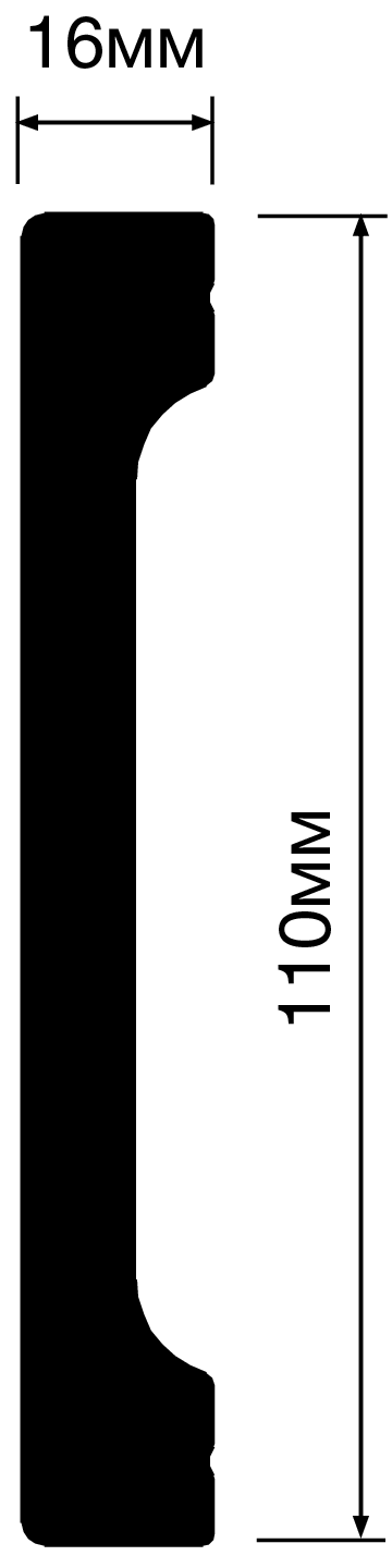 Плинтус HIWOOD B110V1