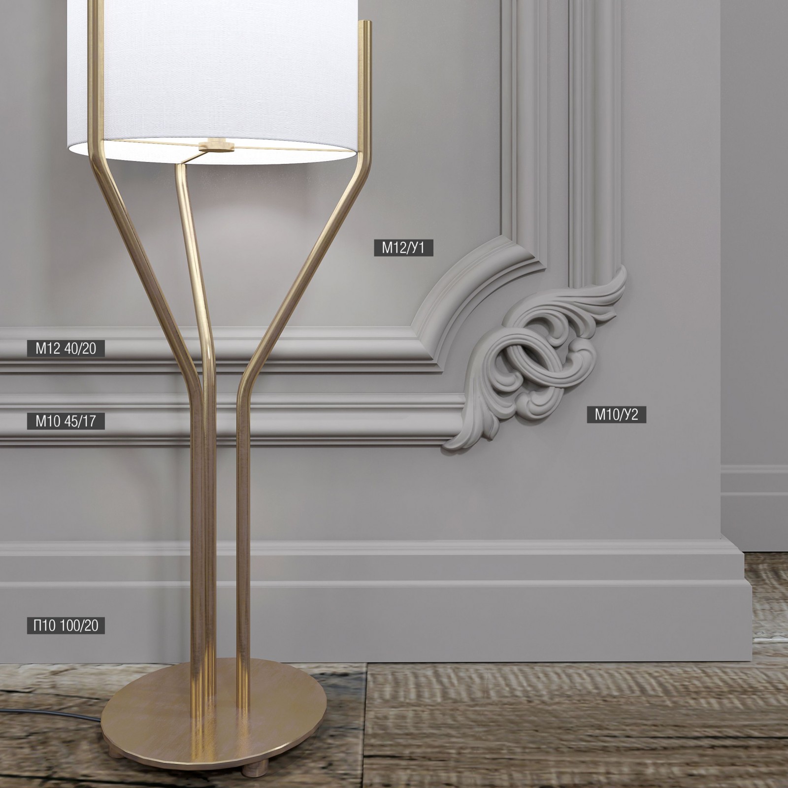 Декоративный элемент Bello Deco М12У1