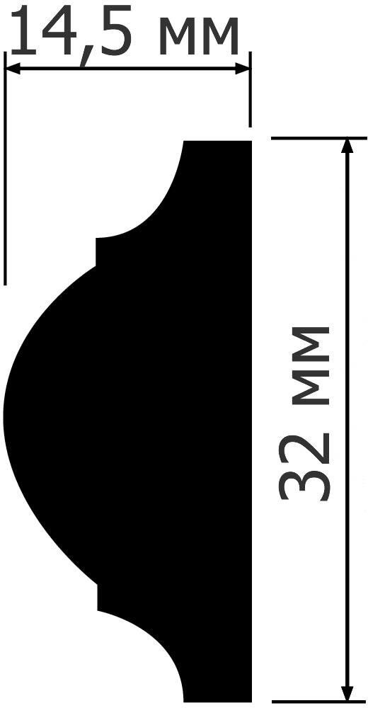Молдинг HIWOOD D32