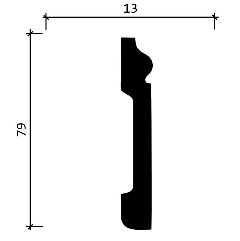 Плинтус Decor Dizayn арт. 005-10