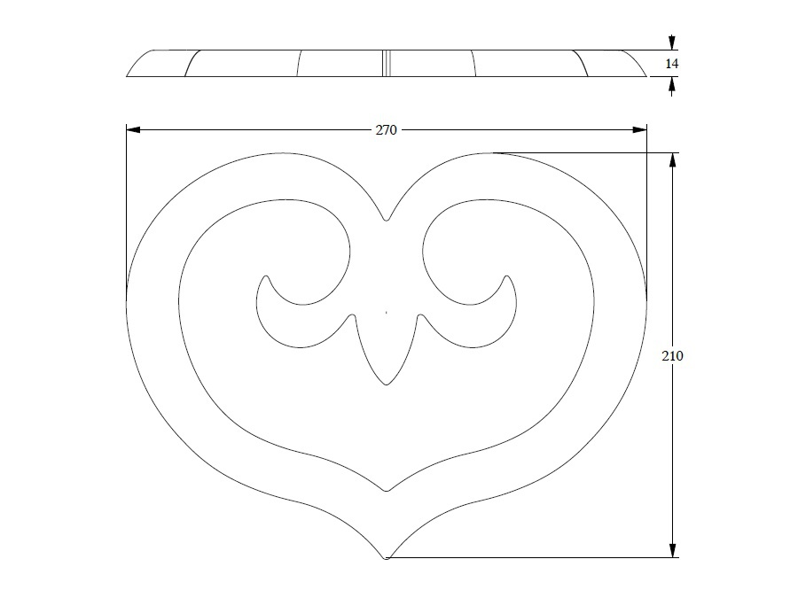Орнамент Orac Decor G75 SCALA