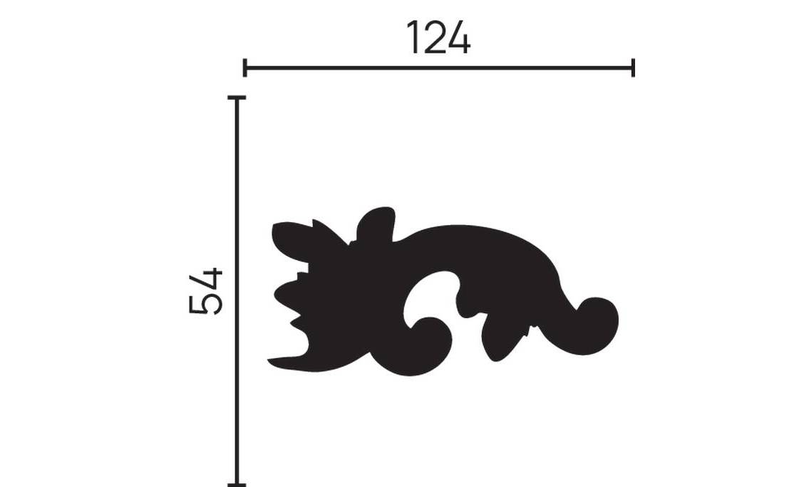 Завершающий элемент Decor Dizayn арт. H1-157A LR