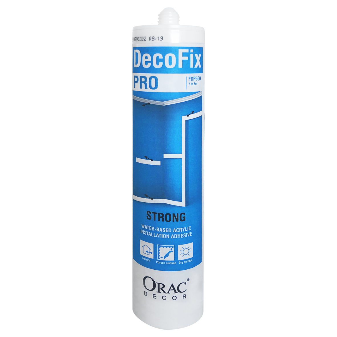 Монтажный клей FDP500 DecoFix Pro (310 ml)