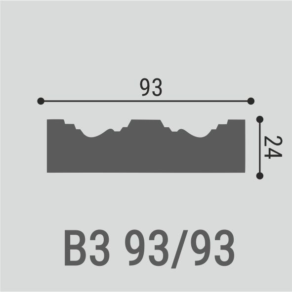 Вставка декоративная Bello Deco В3