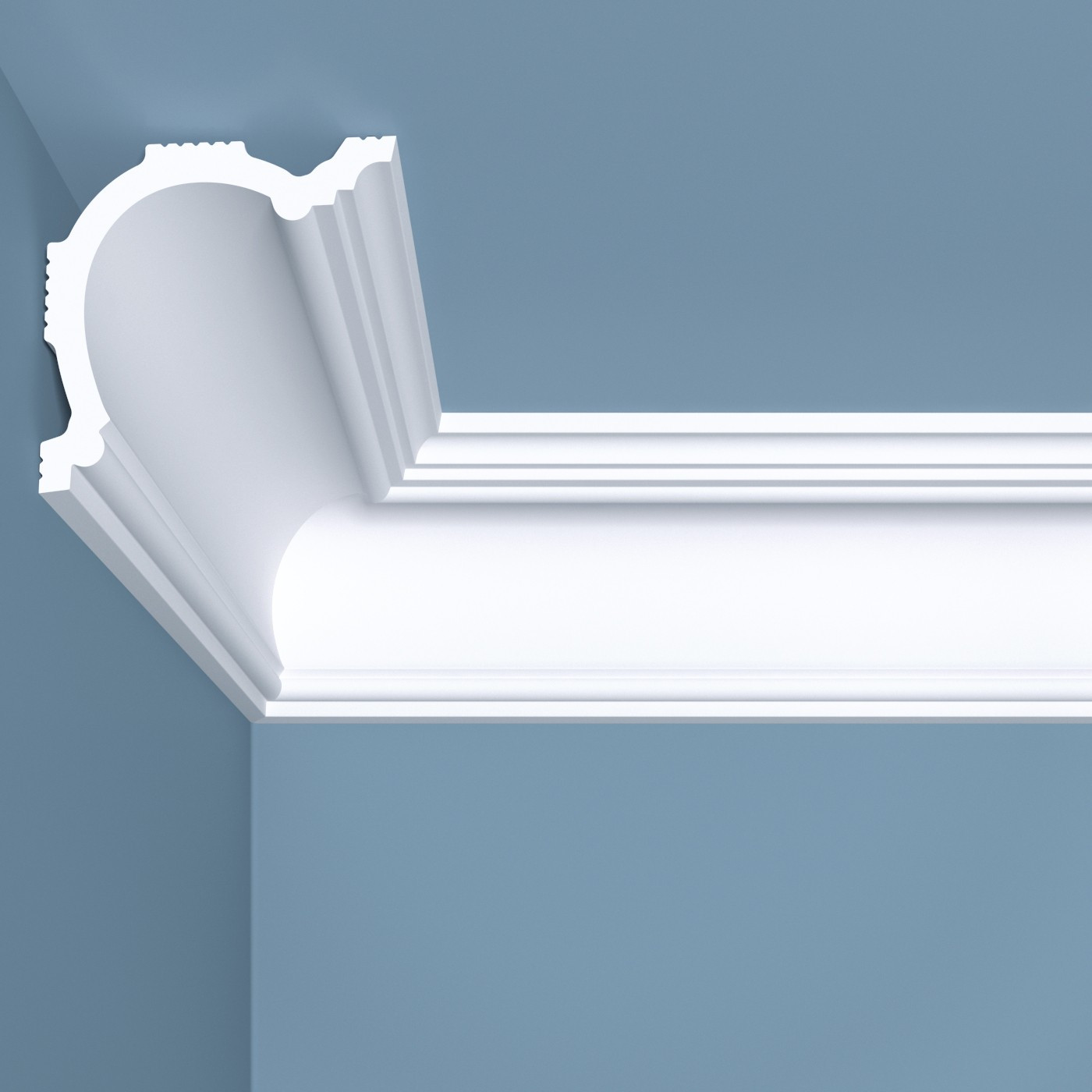 Карниз потолочный Bello Deco К1 80-80