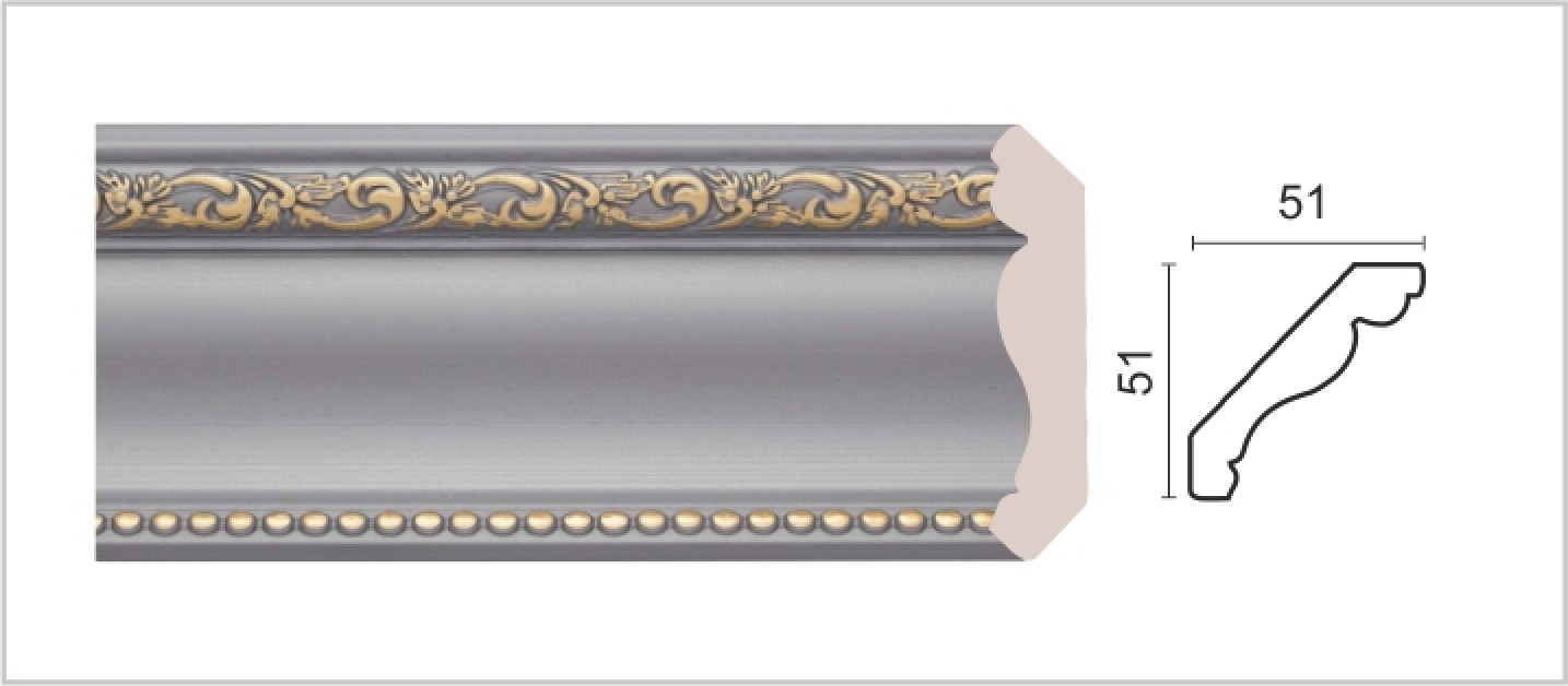 Карниз Decor Dizayn арт. 155-42G