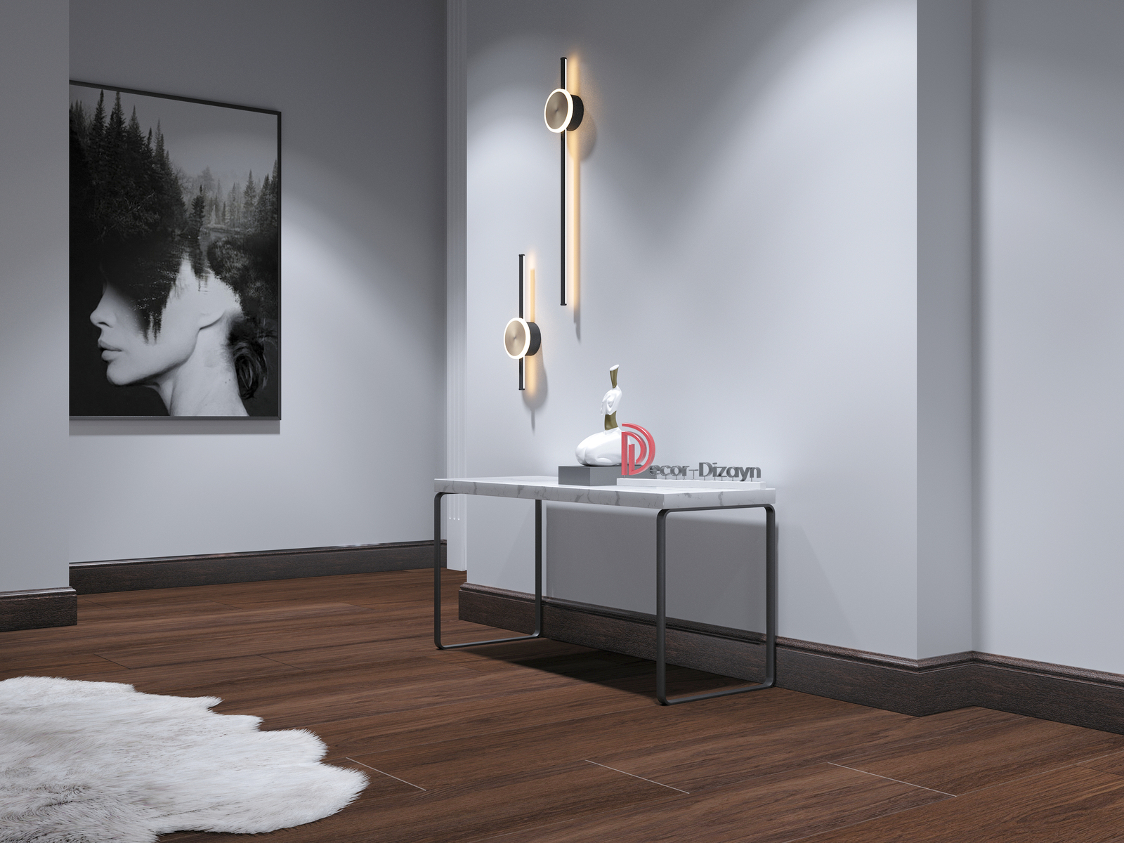 Плинтус Decor Dizayn арт. 701-93SH