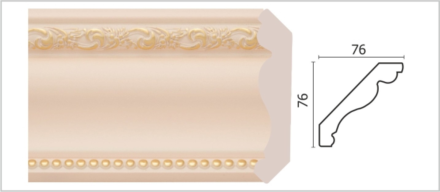 Карниз Decor Dizayn арт. 154-62G