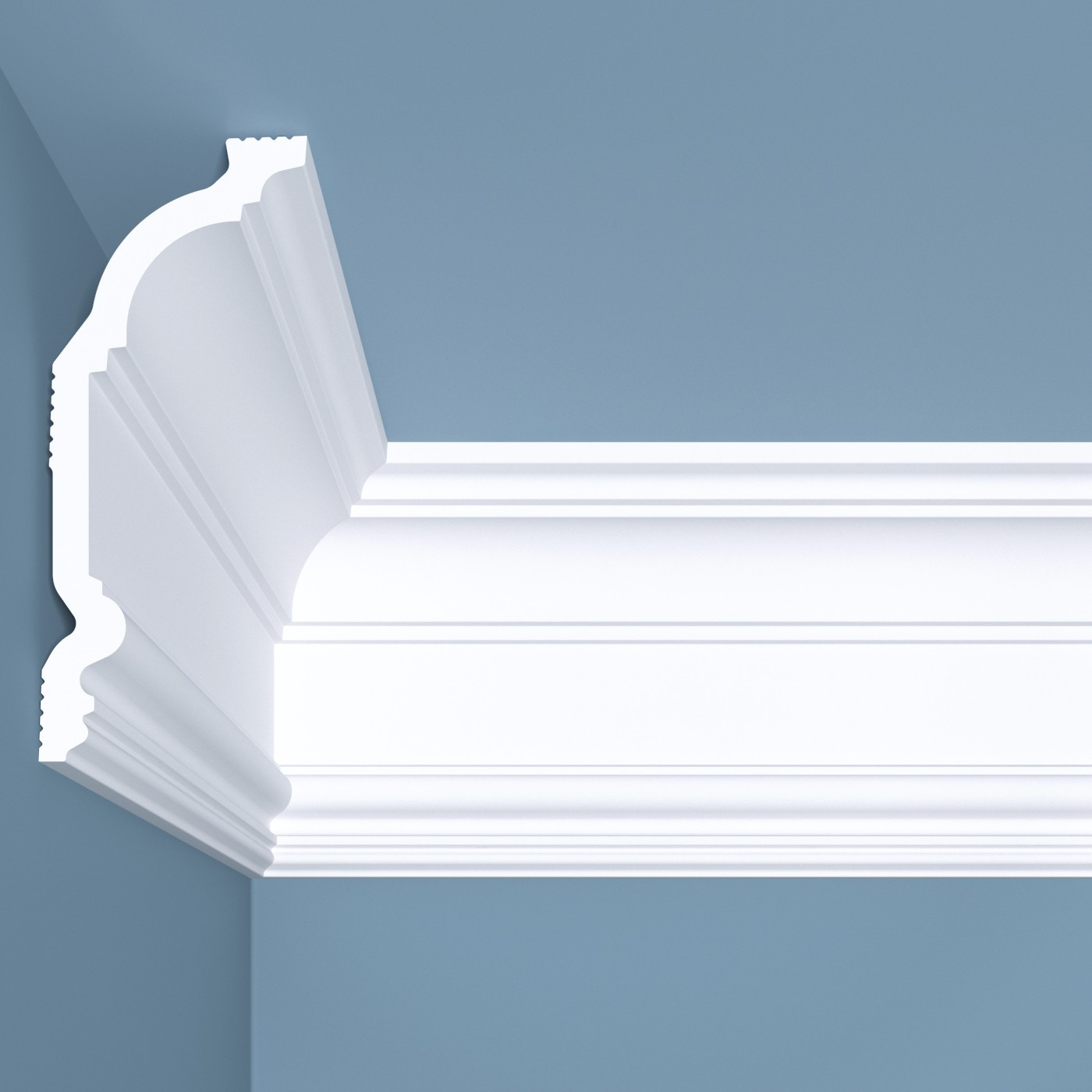 Карниз потолочный Bello Deco К2 140-60